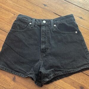 High waisted mom shorts